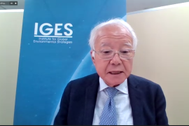 Kazuhiko Takeuchi, President of the Institute for Global Environmental Strategies (IGES)