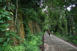 Kep National Park trail